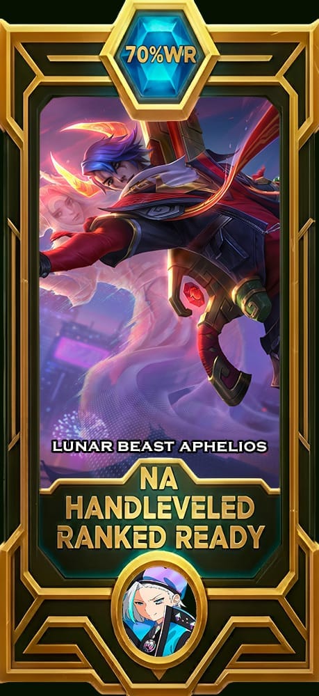 Gangplank The Betrayer LoL smurf account NA 70% win rate — MasterCloneSmurfs