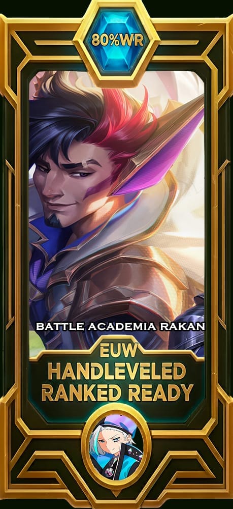 66811 Smurf Account LoL smurf account EUW 80% win rate — MasterCloneSmurfs