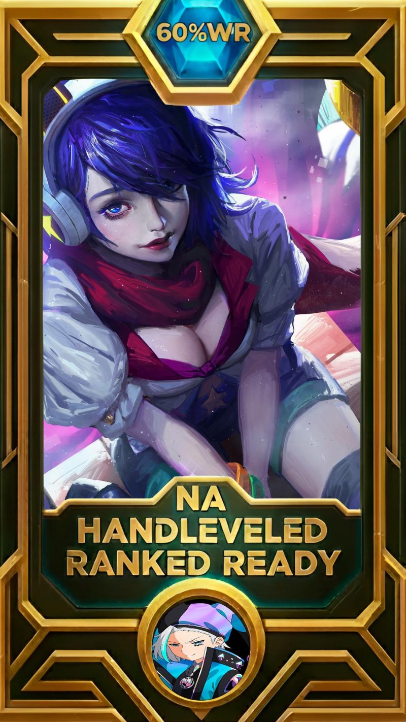 Arcade Ahri LoL smurf account NA 60% win rate — MasterCloneSmurfs