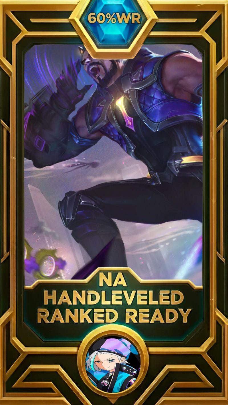 Battle Wolf Sylas LoL smurf account NA 60% win rate — MasterCloneSmurfs