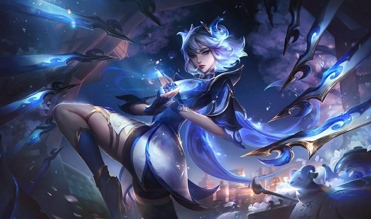 Porcelain Irelia Irelia LoL smurf account EUW 60% win rate — MasterCloneSmurfs